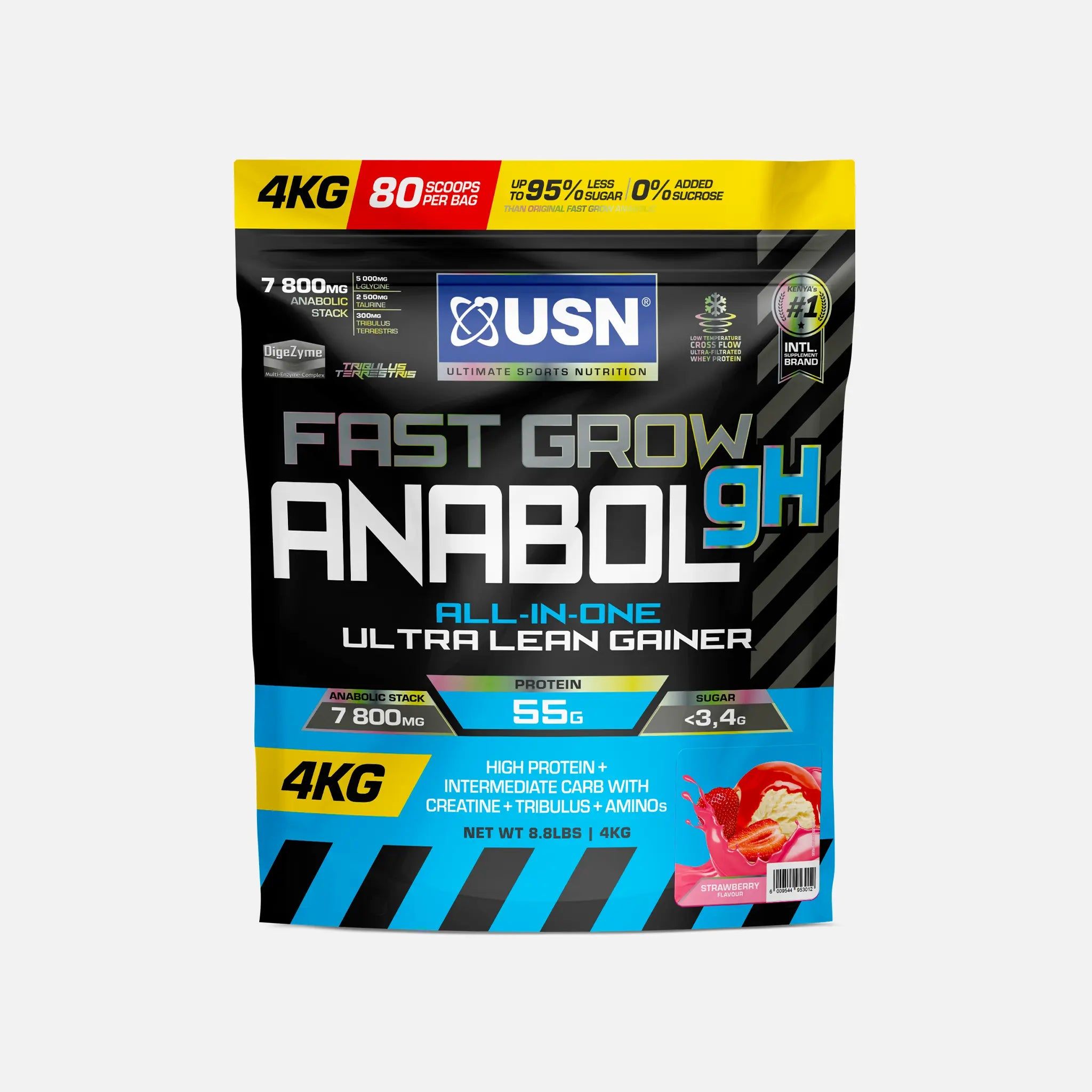 USN Fast Grow Anabolic Chocolate 1kg