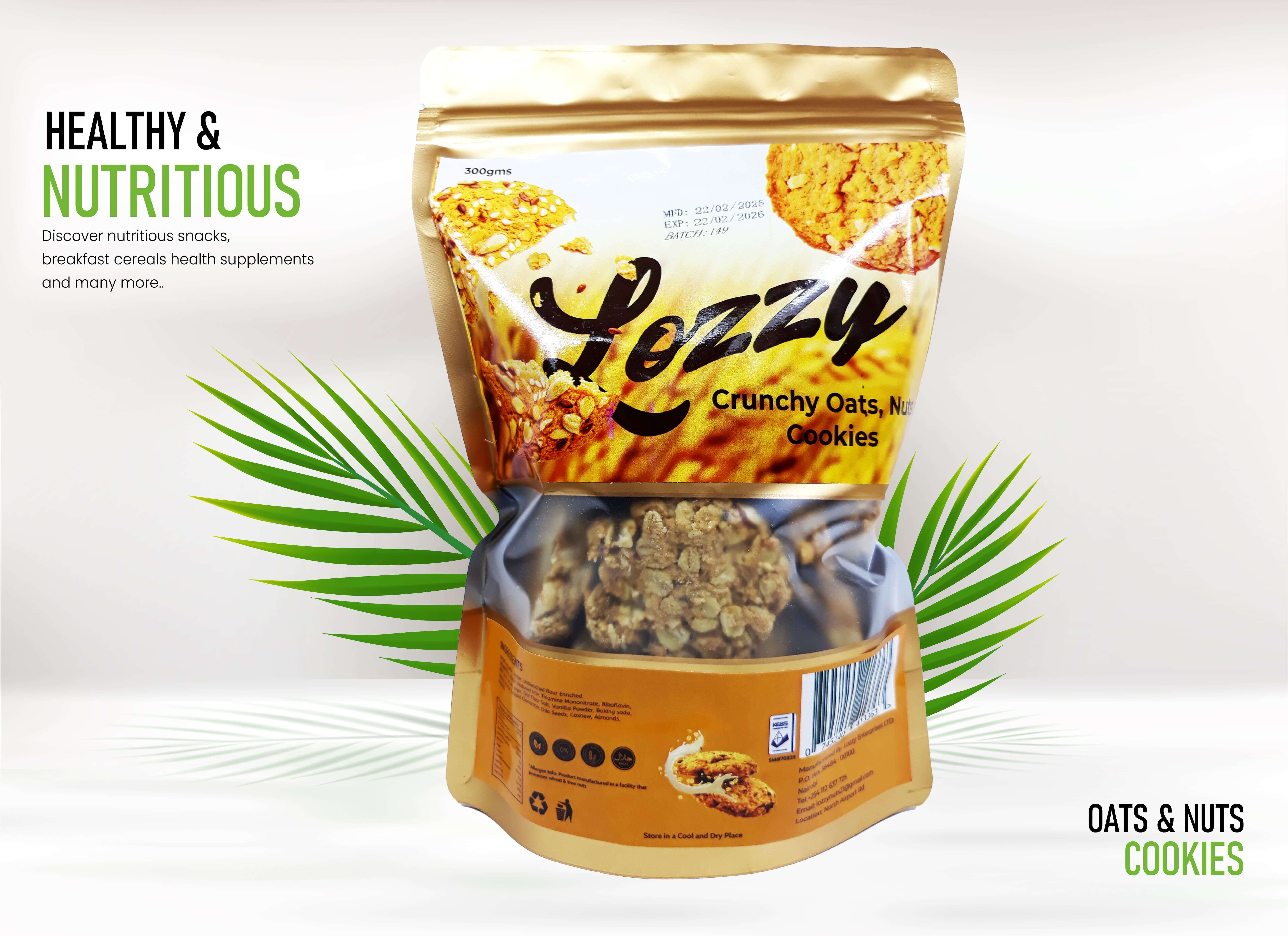 Crunchy Oats Cookies